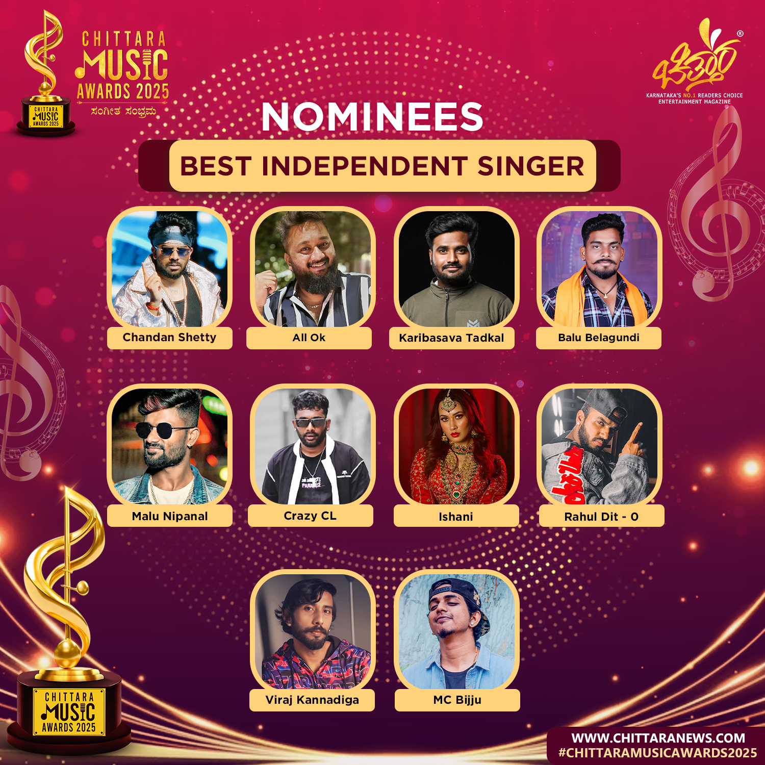 10.Best Independent Singer